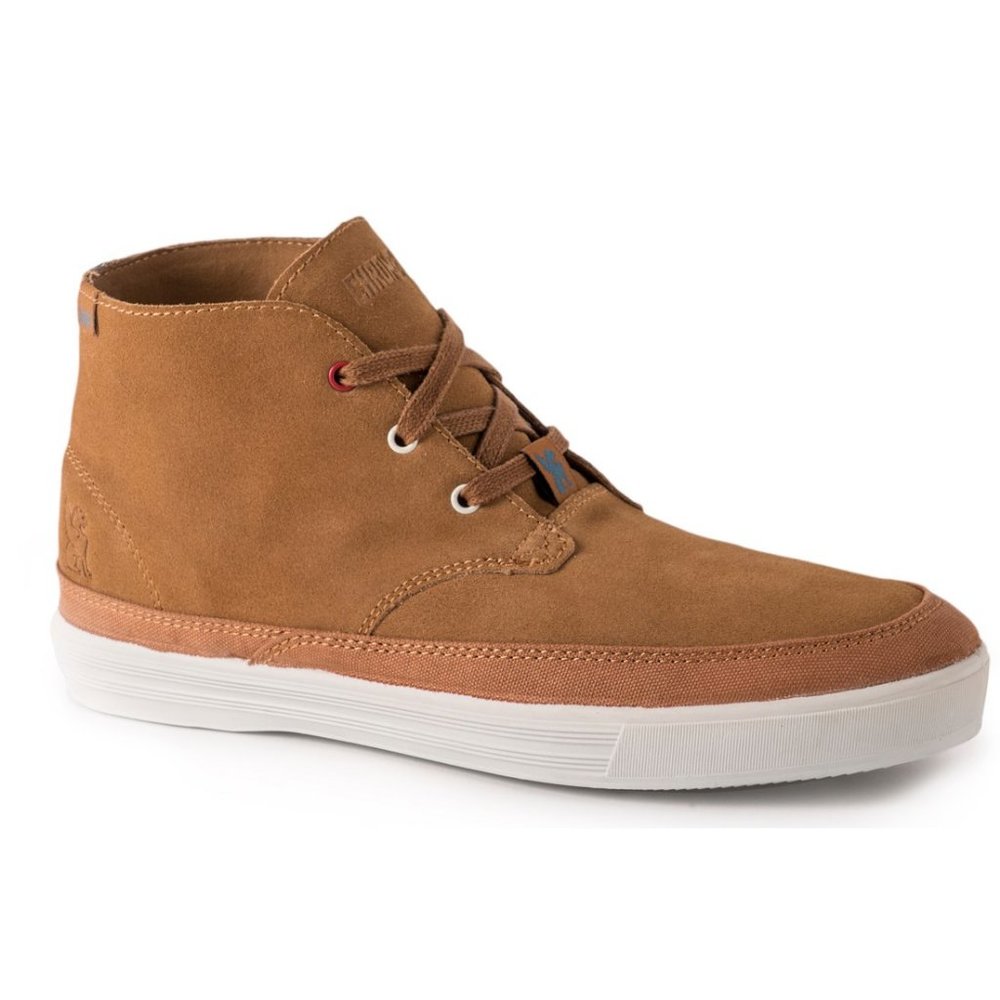 OBO Chrome Suede Forged Chukka, Golden Brown/Off-White
